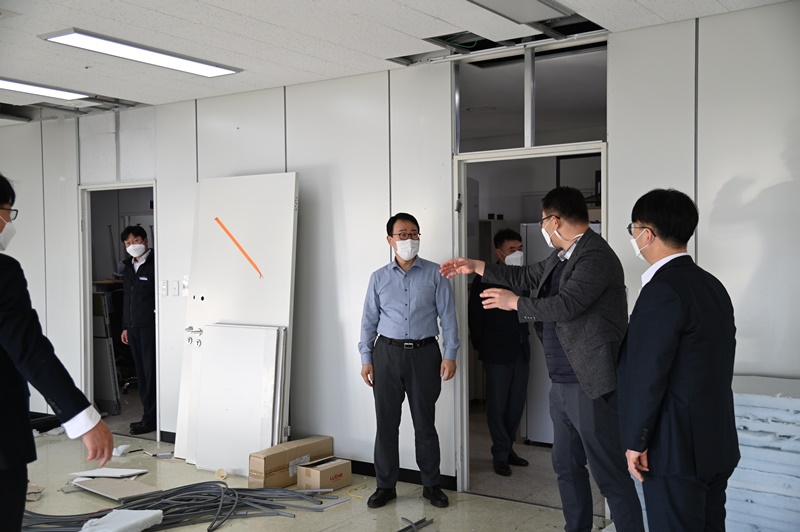 청사순시 및 새해인사(2022. 1. 3.) 이미지2