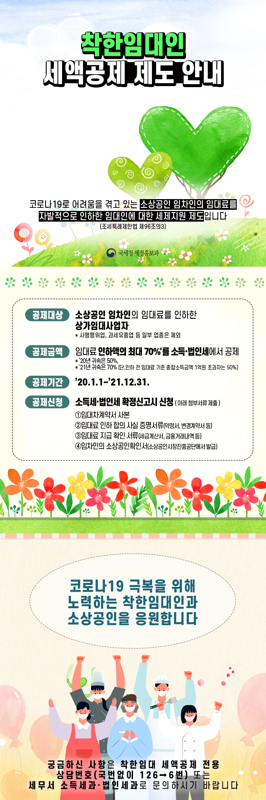 착한임대인 세액공제 제도안내