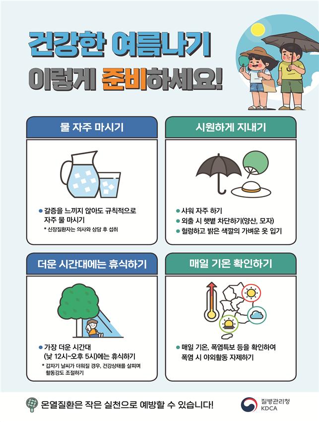 폭염대비 건강수칙