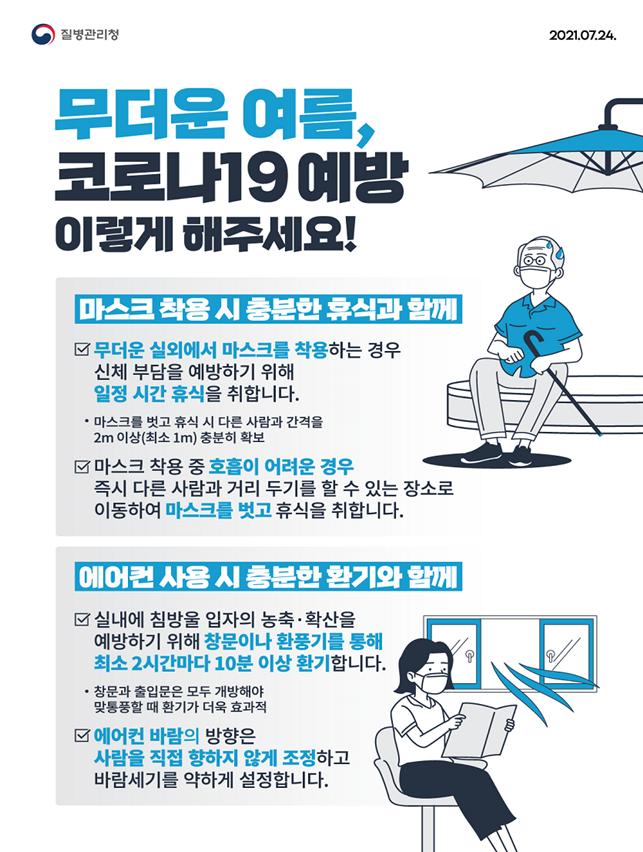 폭염대비 코로나19 예방수칙