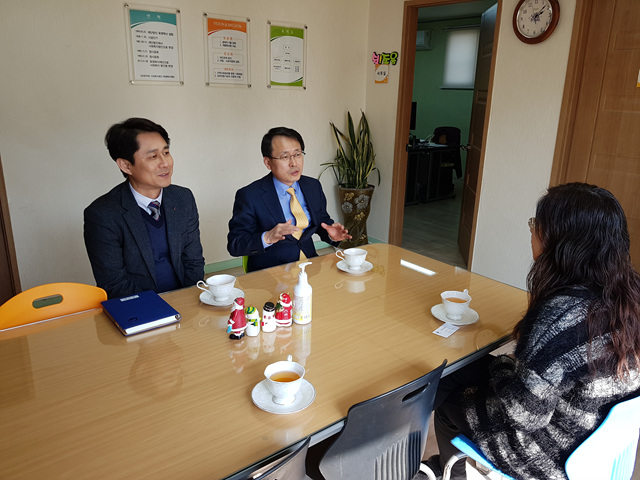 육영학사 방문 및 위문품 전달