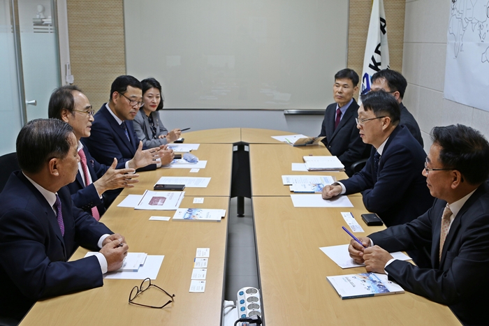 한국디지털단지 기업인연합회 임원진과의 만남