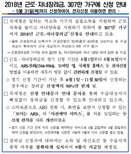 근로장려금