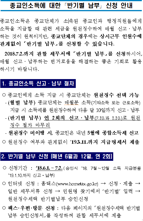 종교인과세